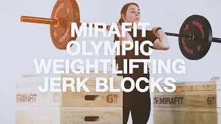 Mirafit Olympic Weightlifting Jerk Blocks