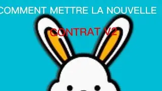 Comment mettre la nouvelle adresse contrat de little rabbit dans trust wallet.