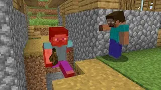 HEROBRINE TROLL STEAVE IN MINECRAFT BY BORIS CRAFT