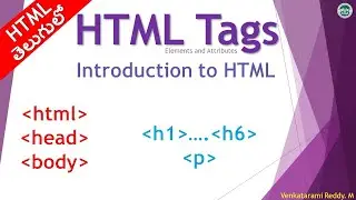 Web Designing Training (02/30) HTML Tags
