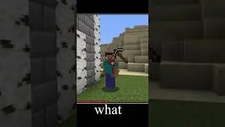 Very Scary Steve in Minecraft 