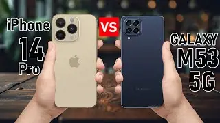 iPhone 14 Pro VS Samsung Galaxy M53 5G
