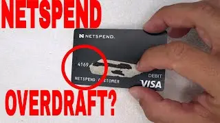 ✅  Can Netspend Prepaid Debit Visa Overdraft? 🔴