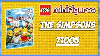 Обзор LEGO Minifigures Simpsons 71005, series 1 (Минифигурки Лего Симпсоны)