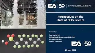 Webinar: Perspectives on the State of PFAS Science Webinar