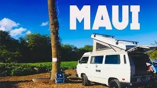 Van Camping In Maui