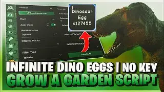 Grow a Garden Script NO KEY   Infinite Dinosaur Eggs, Prehistoric Event, Dupe, Dupe Pets & More! 🦖
