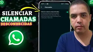 Como silenciar chamadas de números desconhecidos no Whaatsapp