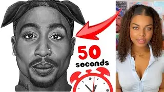 How to Draw Tupac Freestyle Rap
