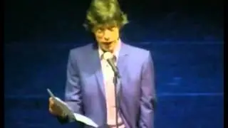 Mick Jagger opens Community Arts Centre at old school in Dartford [2000]