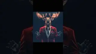 Animals as Motivational Speaker Generated by AI 