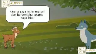 Kisah Serigala 🐺 Dan Anak Kambing 🐐 - Alif Parfum Story