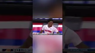 Ausar Thompson Dagger 3 To Force OT Pistons Vs Suns #detroitpistons #pheonixsuns #nbapreseason