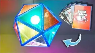 Turn Old DVD Cases into a Lampshade