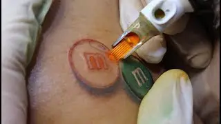 Tattoo real-time video M&m'S milk chocolate 3D tattoo melts in your mouth not in your hands