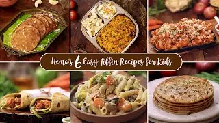 Tiffin Recipes for Kids | Quick and Easy Tiffin Ideas | Monday to Saturday Kids Breakfast Recipes