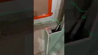 Простой и качественный монтаж ПВХ подоконника #подоконник #монтажподоконника