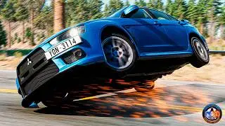 Best Satisfying Rollover Crashes #7 - BeamNG drive CRAZY DRIVERS