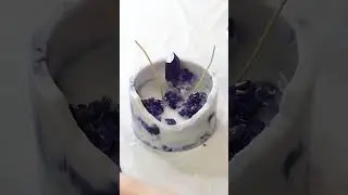 How To Make A Crystal Candle #candlemaking