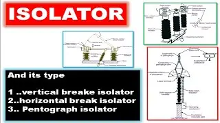 Isolator and its type ,full explanation in hindi | electrical isolator |