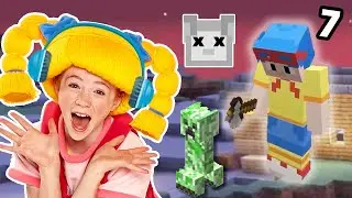 HARDCORE CHALLENGE! Build A House Part 7 | Minecraft | Mother Goose Club Let's Play
