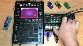 Volca FM thru Kaoss Replay