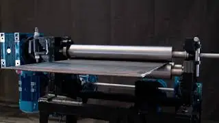 Вальцы трехвалковые ассиметричные RMEA 550x4
