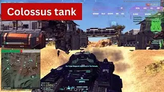 Some Colossus gameplay - Planetside 2 - PS2