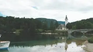 Panoramic ride along the Bohinj Lake