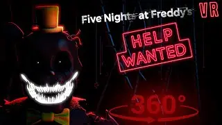 [FNAF SFM] 360 Help Wanted Minigame: Fredbear Testing