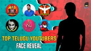 Top Telugu Free Fire Youtubers Face Reveal || Free Fire Telugu - Telugu Pro Gamers Reuploaded