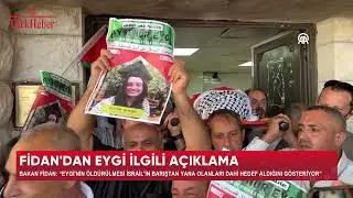 FİDAN'DAN EYGİ İLE İLGİLİ AÇIKLAMA