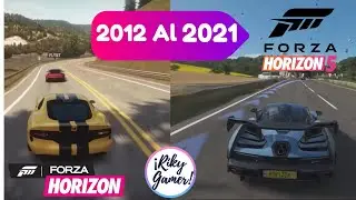 Forza Horizon All Intros From 2012 to 2021   Forza Horizon to Forza Horizon 5