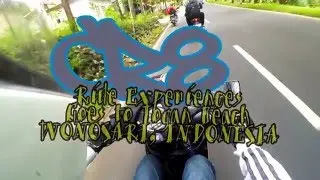 NAH INI! Indahnya Pantai Wonosari dengan Jalan Terbaik | Motovlog Yogyakarta, ID
