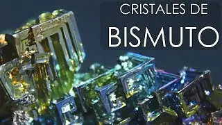 Cómo hacer CRISTALES de BISMUTO