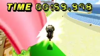 [MKW WR] GCN Peach Beach - 59.978