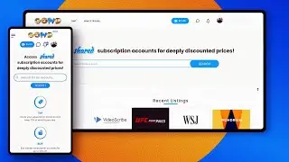 Product Promotional Explainer Video -  Gowd Subscription-Sharing Marketplace