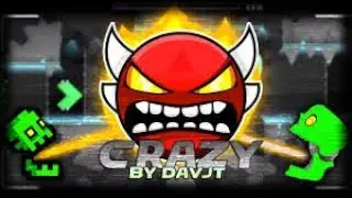 Crazy 34-100 (Hard Demon) | Geometry Dash [2.2]