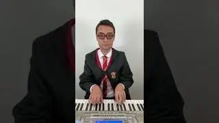 Harry Potter plays on keyboard #shorts
