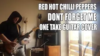 RHCP - Don't forget me | Guitar cover || MARSHALL JCM2000 || JOHN FRUSCIANTE TONE |