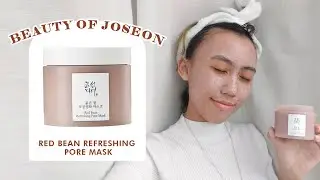 [HOW TO USE] BEAUTY OF JOSEON Red Bean Refreshing Pore Mask | Absorb sebum without dryness