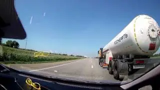 Дорога Ставрополь - Изобильный. TimeLapse