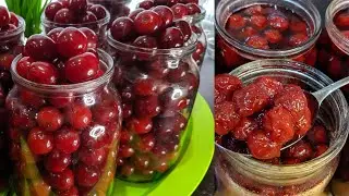 ВИШНЯ на зиму. Самые удачные и простые способы заготовки вишни на зиму. Четыре рецепта вишни
