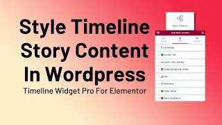 Advance style story-timeline-Timeline Widget Addon Pro For Elementor