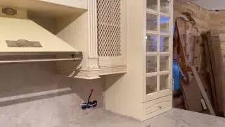Кухня из массива дуба 