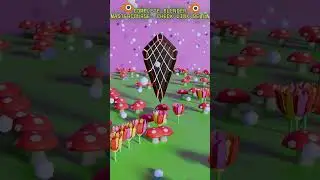 Magical Shield Animation in Blender #blender #3Dfunny #learning  #3d #character #animation