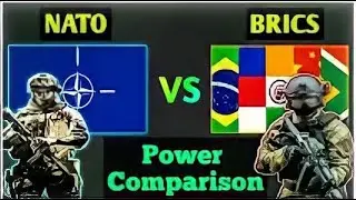 NATO VS BRICS full Comparison 2022