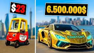 Ho CREATO L'AUTO di CHATGPT su GTA 5!