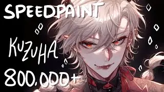 [#葛葉80万人] For Kuzuha’s 800,000+ subs! (SPEEDPAINT)