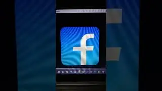 Facebook logo in python । #python #codingshorts #pythongraphics #facebook #shorts #nightcoder